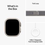 ساعت هوشمند اپل مدل Ultra 2 Titanium Case 49mm با بند تریل لوپ - رنگ بدنه تیتانیوم - Image 12