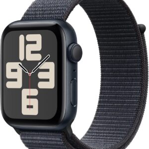 ساعت هوشمند اپل مدل SE Aluminum Case 44mm بند پارچه ای