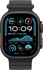 ساعت هوشمند اپل مدل Ultra 2 Black Titanium Case 49mm با بند اوشن – رنگ بدنه مشکی - Image 2