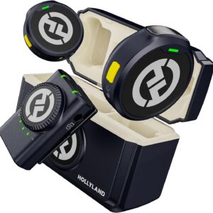 ست میکروفن بی سیم هالی لند مدل Lark M2 مجموعه 2 عددی