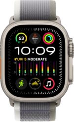 ساعت هوشمند اپل مدل Ultra 2 Titanium Case 49mm با بند تریل لوپ - رنگ بدنه تیتانیوم - Image 5