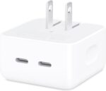 شارژر  35 وات اپل مدل Dual USB-C Port (Compact)