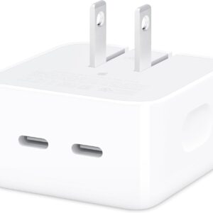 شارژر  35 وات اپل مدل Dual USB-C Port (Compact)