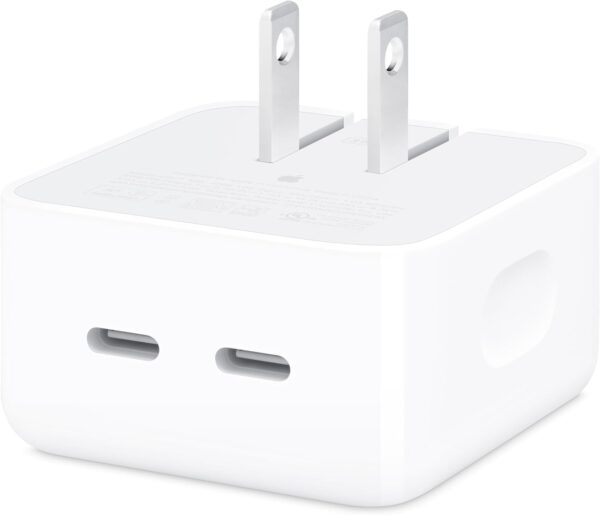 شارژر  35 وات اپل مدل Dual USB-C Port (Compact) - Image 1