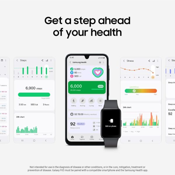 ساعت هوشمند سامسونگ مدل Galaxy Fit3 - Image 6