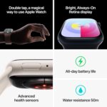 ساعت هوشمند اپل مدل Series 9 41mm Aluminum بند سیلیکونی - Image 7