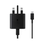 شارژر فست 45 وات سامسونگ سه پین مدل ( 3pin | 45W | USB‑C) EP-T4511 با کابل USB‑C - Image 3