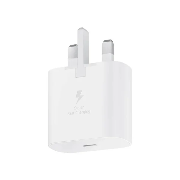 شارژر فست 25 وات سامسونگ سه پین مدل ( 3pin | 25W | USB‑C) EP-TA800 - Image 2
