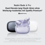 هدفون بلوتوثی شیائومی مدل Redmi Buds 6 Pro - Image 5