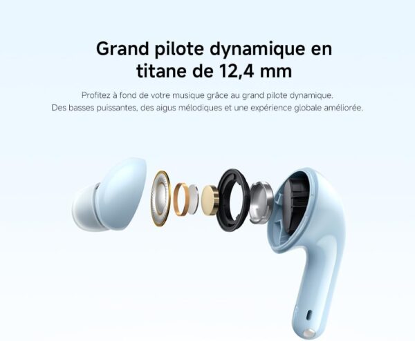 هدفون بلوتوثی شیائومی مدل Redmi Buds 6 Lite - Image 13