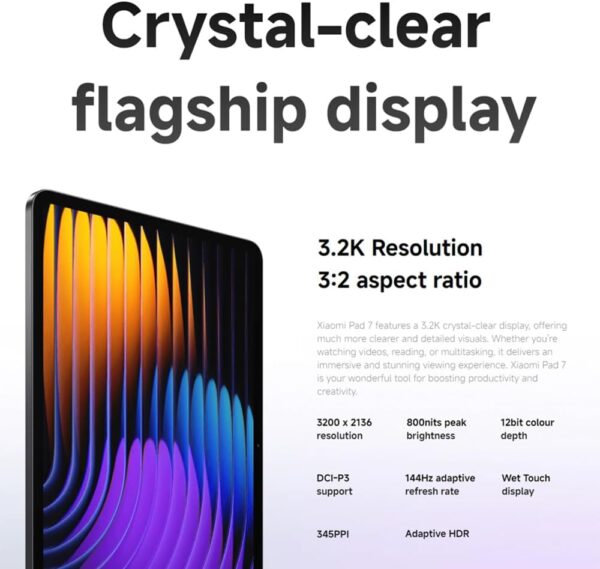 تبلت 11.2 اینچ شیائومی مدل Redmi Pad 7 ظرفیت 256 گیگابایت و رم 8 گیگابایت | پک گلوبال و رام گلوبال - Image 10