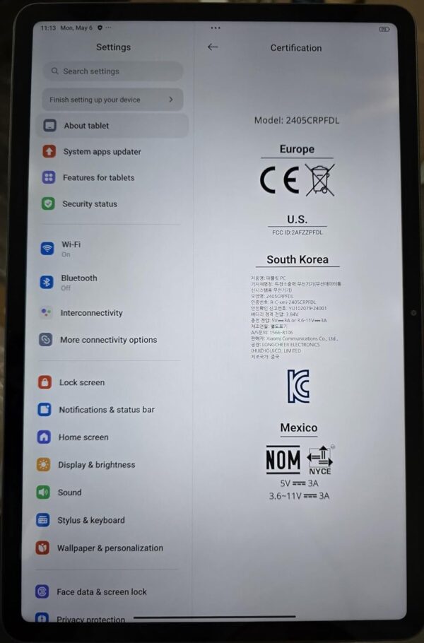تبلت 12.1 اینچ شیائومی مدل Redmi Pad Pro ظرفیت 128 گیگابایت و رم 8 گیگابایت | پک گلوبال و رام گلوبال - Image 6