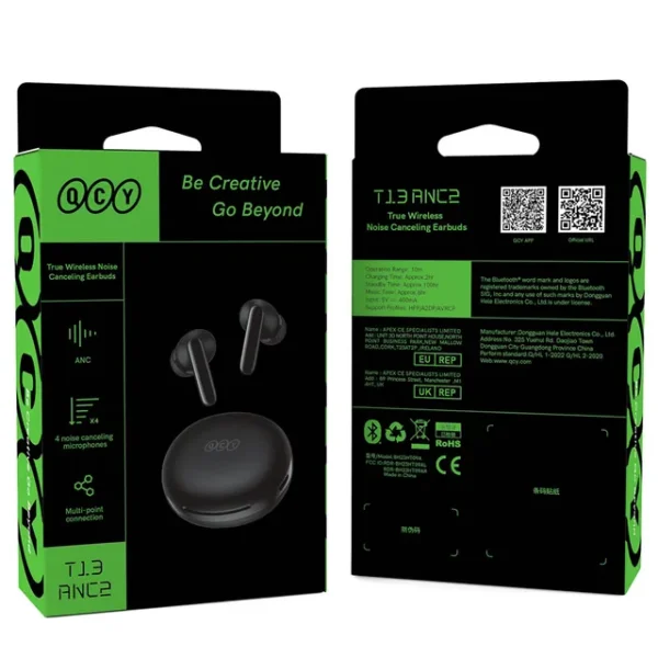 هدفون بلوتوثی کیو سی وای مدل QCY T13 ANC2 - Image 8