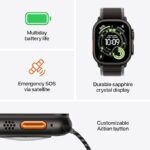 ساعت هوشمند اپل مدل Ultra 3 Natural Titanium Case 49mm با بند آلپاین لوپ – رنگ بدنه مشکی - Image 7
