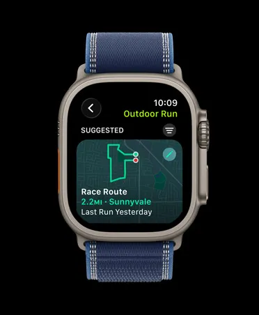 ساعت هوشمند اپل مدل Ultra 3 Natural Titanium Case 49mm با بند آلپاین لوپ – رنگ بدنه مشکی 4 running route zet784io2rmy large دی دیجی ساعت هوشمند اپل مدل Ultra 3 Natural Titanium Case 49mm با بند آلپاین لوپ – رنگ بدنه مشکی