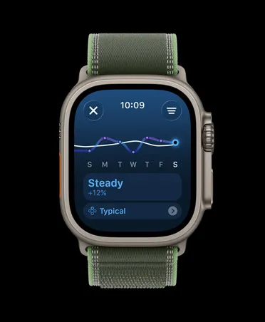 ساعت هوشمند اپل مدل Ultra 3 Natural Titanium Case 49mm با بند آلپاین لوپ – رنگ بدنه مشکی 6 running training load fvtt2z7f3m6a large دی دیجی ساعت هوشمند اپل مدل Ultra 3 Natural Titanium Case 49mm با بند آلپاین لوپ – رنگ بدنه مشکی