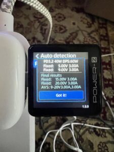 تست شارژ 40 وات اپل